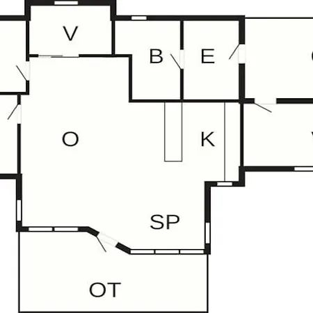 8 Person In Idestrup Feriehus Bøtø By